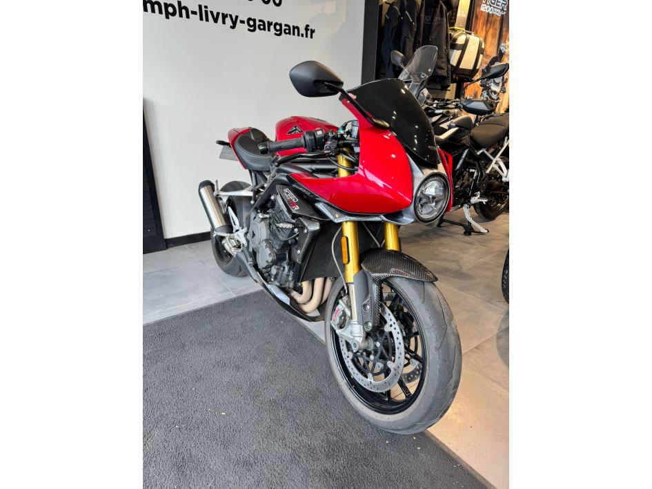 Triumph Speed Triple 1200 RR – Rouge – 2023 – 12 548 km – Superbe état