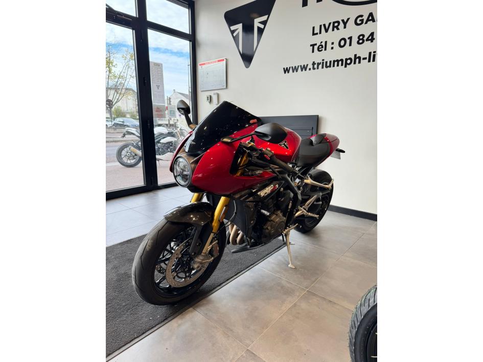 Triumph Speed Triple 1200 RR – Rouge – 2023 – 12 548 km – Superbe état