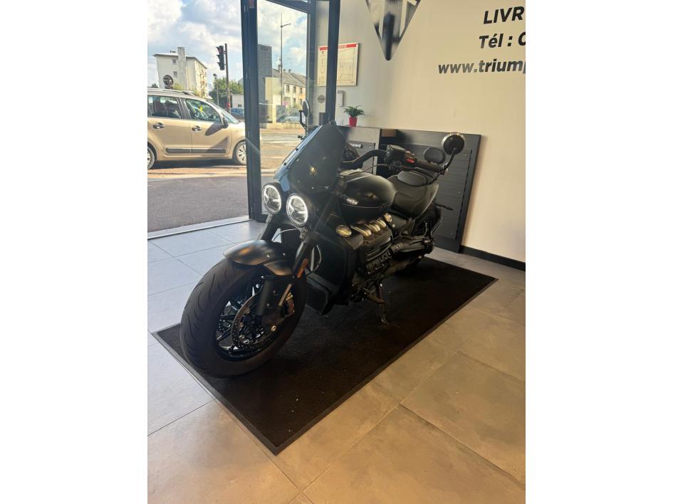 Triumph Rocket 3 GT Storm 2024 – Seulement 1 654 km – Disponible immédiatement