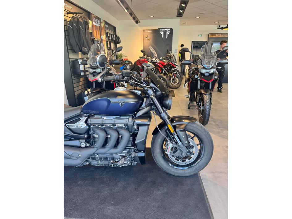Triumph Rocket 3 GT Storm 2024 – Seulement 1 654 km – Disponible immédiatement