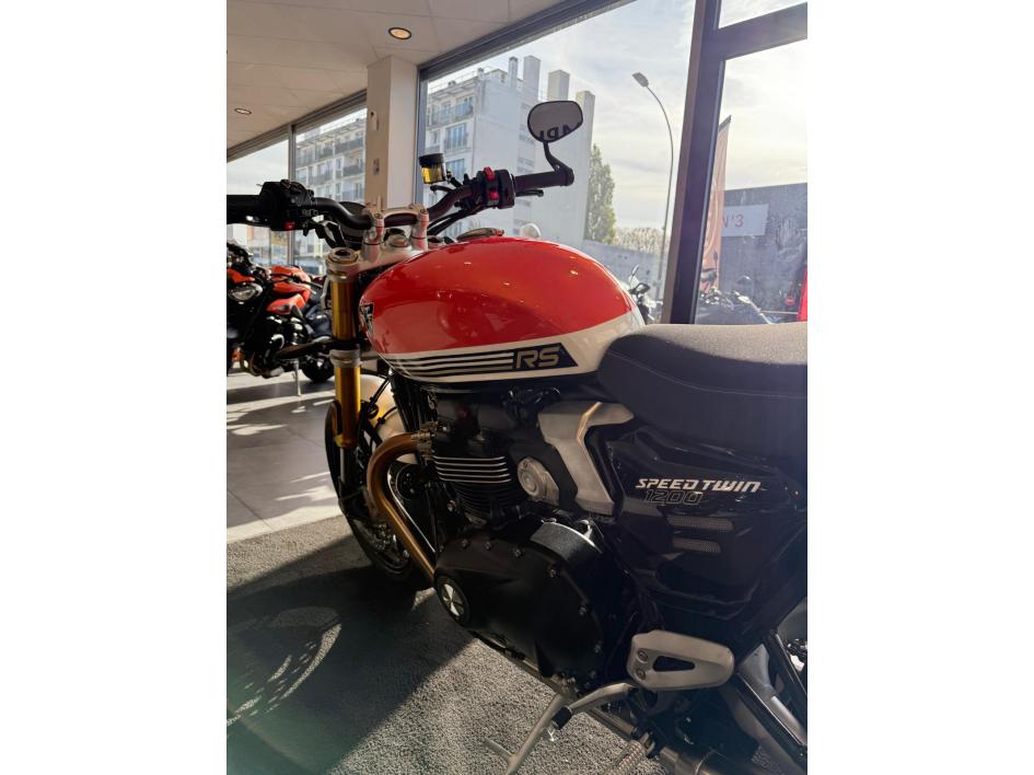 Triumph Speed Twin 1200 RS – Matt Baja Orange – 2025 – 1ère main