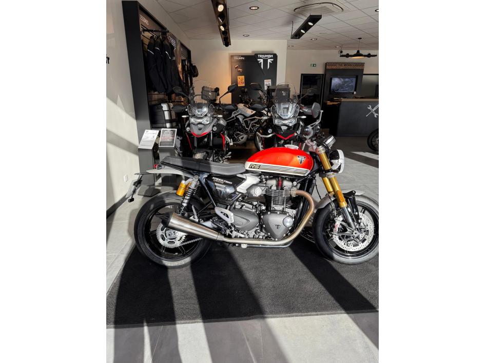 Triumph Speed Twin 1200 RS – Matt Baja Orange – 2025 – 1ère main