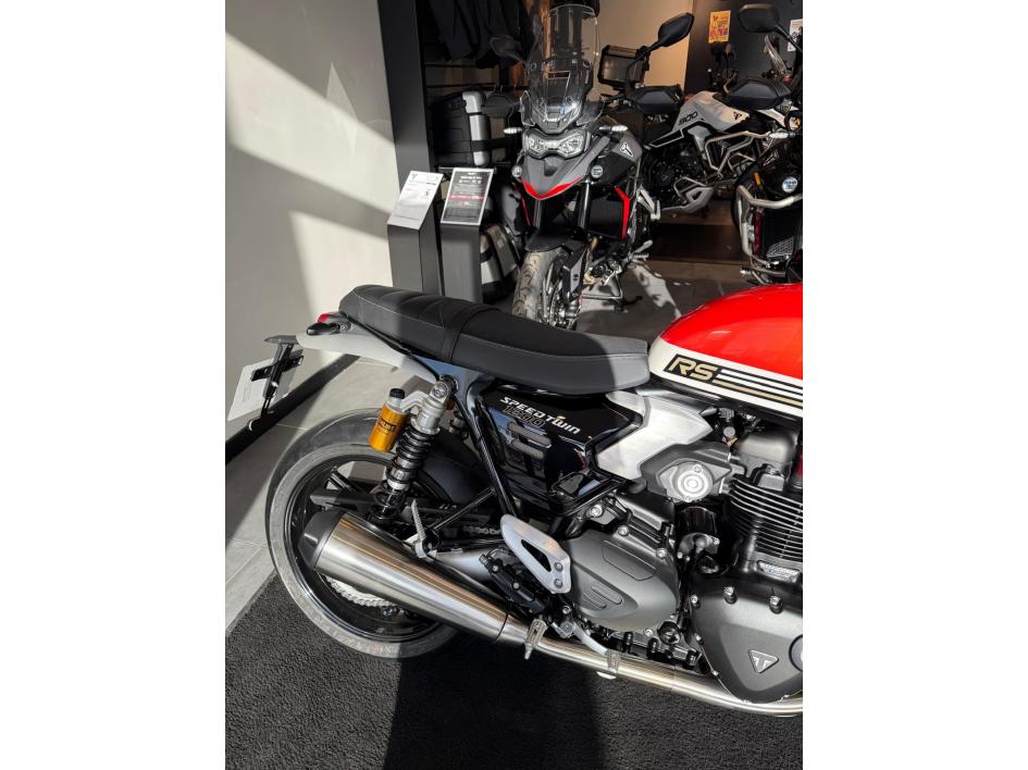 Triumph Speed Twin 1200 RS – Matt Baja Orange – 2025 – 1ère main